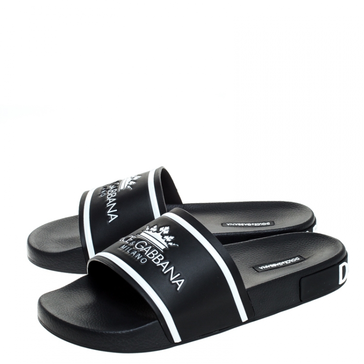 dolce and gabbana slides men