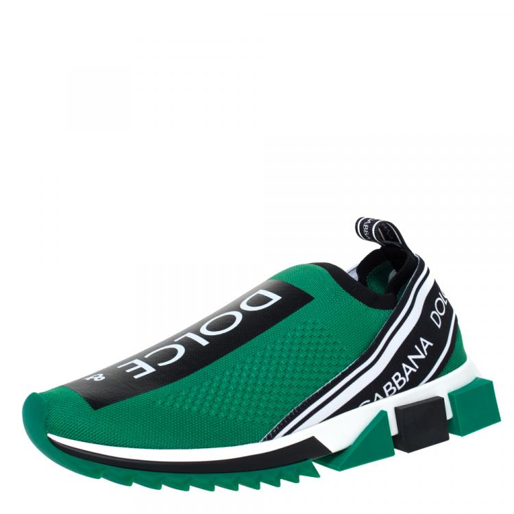 dolce and gabbana logo print sneakers