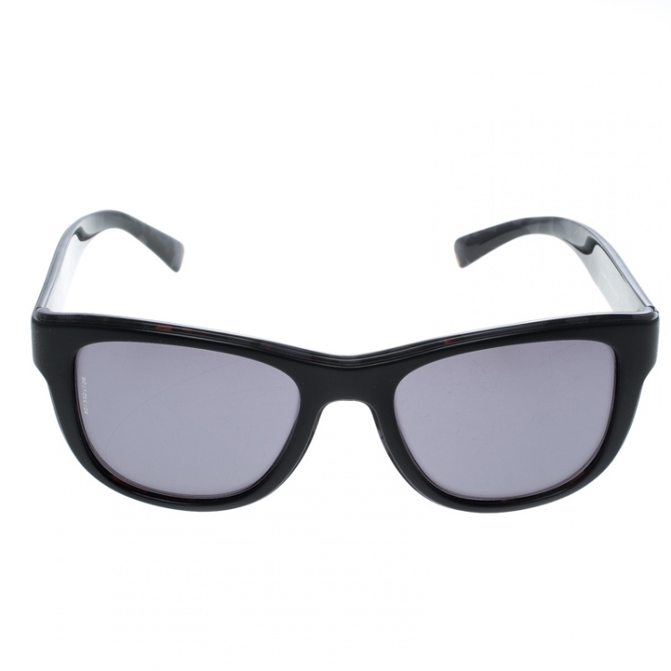 Pre Owned Dolce and Gabbana Black DG4284 Wayfarer Sunglasses
