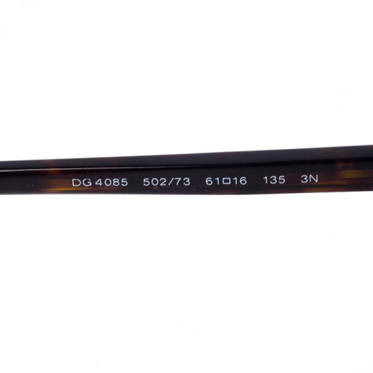 Pre Owned Dolce and Gabbana Black Men Aviators