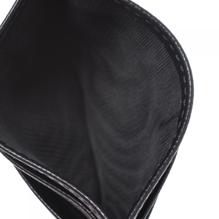 Pre Owned Dolce & Gabbana Black Leather Card Holder
