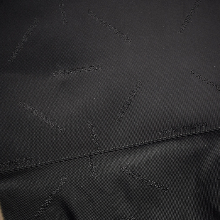 Pre Owned Dolce and Gabbana Dark Burgundy Leather Duffle Bag