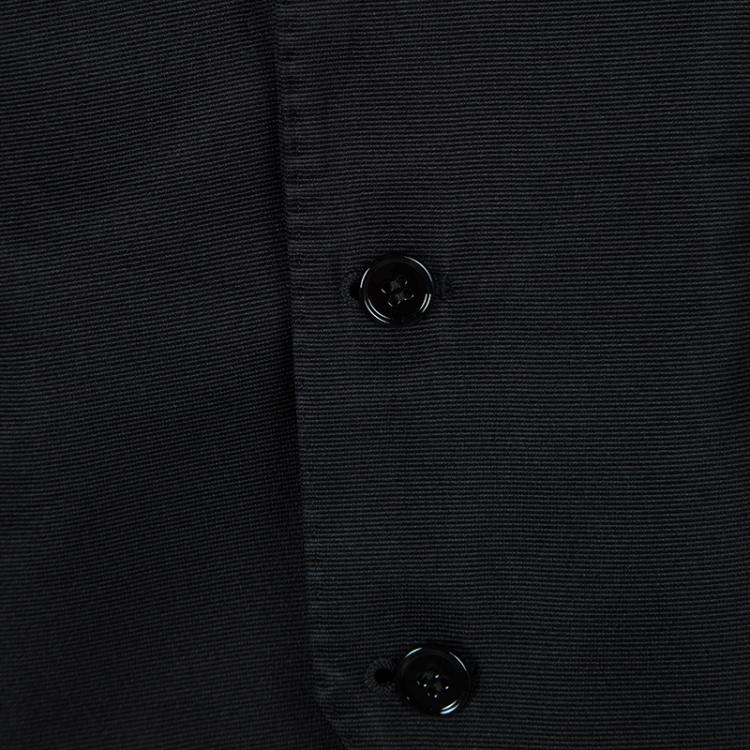مملوكة مسبقًا Dolce and Gabbana Black Tailored Three Button Waistcoat XL