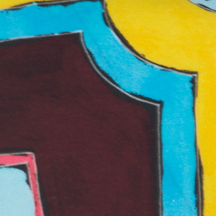 Pre Owned Dolce and Gabbana Multicolor Cotton Majolica Print T-Shirt L