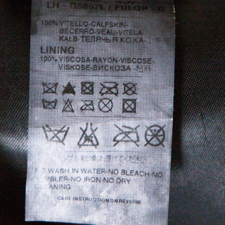 Pre Owned Dolce & Gabbana Brown Burnished Leather Jacket XL