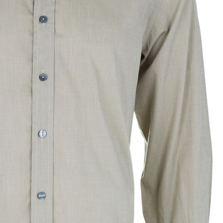 Pre Owned Dolce and Gabbana Tailored Fit Men's Shirt L