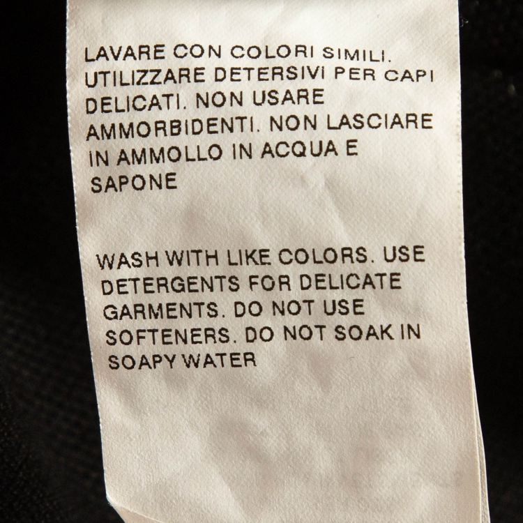 Pre Owned Dolce & Gabbana Black Leopard Print Collar Cotton Polo T-Shirt 5XL