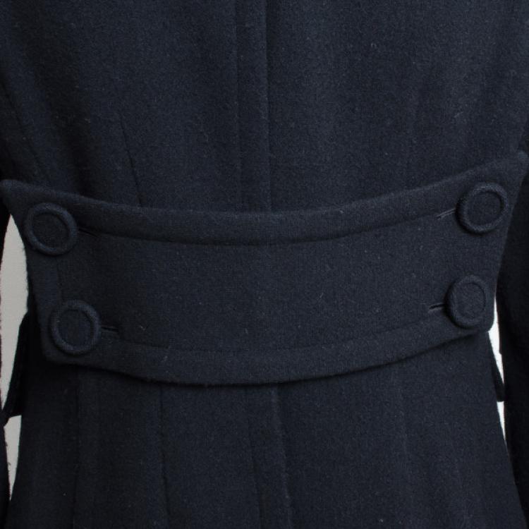 Pre Owned Donna Karan Collection Black Wool Jacket 