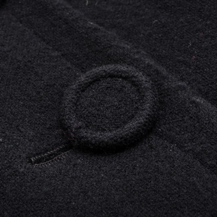 Pre Owned Donna Karan Collection Black Wool Jacket 