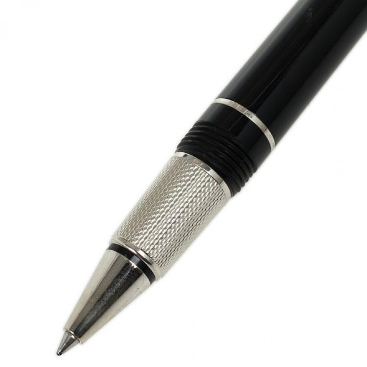 Pre Owned Dunhill Sidecar Black Resin Rollerball
