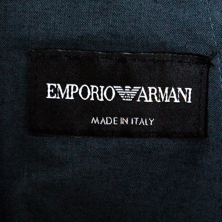 مملوكة مسبقًا Emporio Armani Grey Elasticized Waist Drawstring Detail Pants 3XL