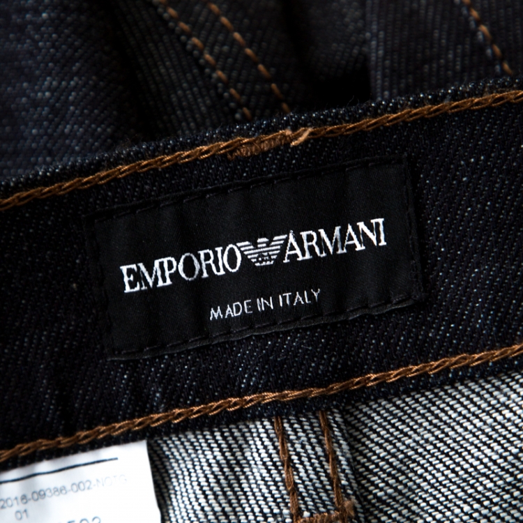 mens armani tapered jeans