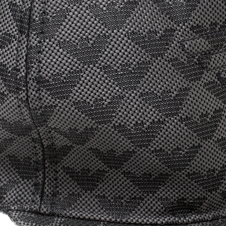 Pre Owned Emporio Armani Navy Blue Logo Detail Baseball Cap M