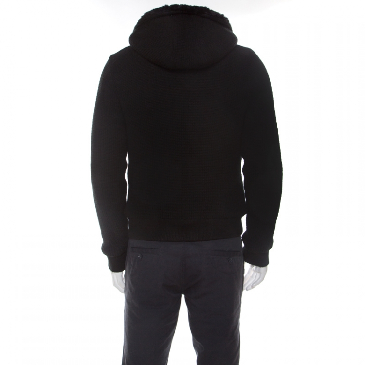 emporio armani zip up hoodie