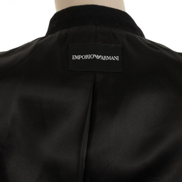 Pre Owned Emporio Armani Black Jacket