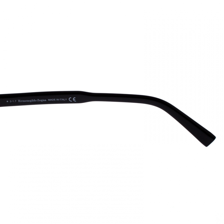 Pre Owned Ermenegildo Zegna Dark Brown EZ0024 Mirror Sunglasses