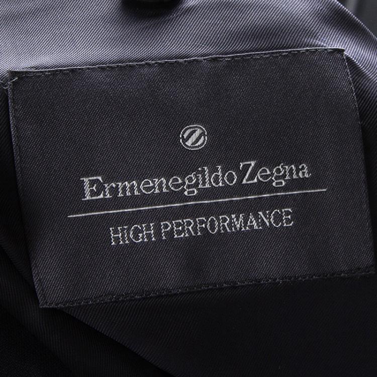 Pre Owned Ermenegildo Zegna Navy Blue Wool High Performance Blazer 6XL