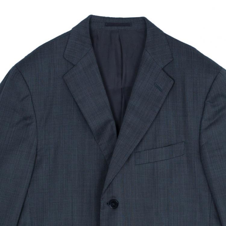 Pre Owned Ermenegildo Zegna Three-Button Trofeo Men's Suit EU54