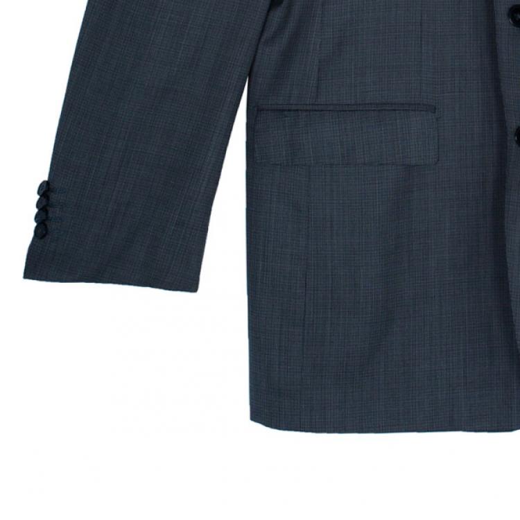 Pre Owned Ermenegildo Zegna Three-Button Trofeo Men's Suit EU54