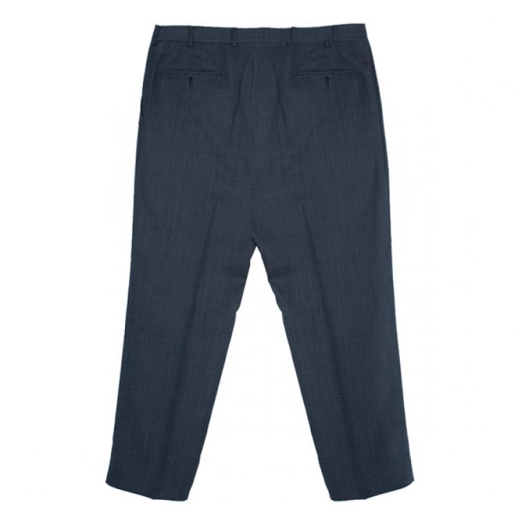 Pre Owned Ermenegildo Zegna Three-Button Trofeo Men's Suit EU54