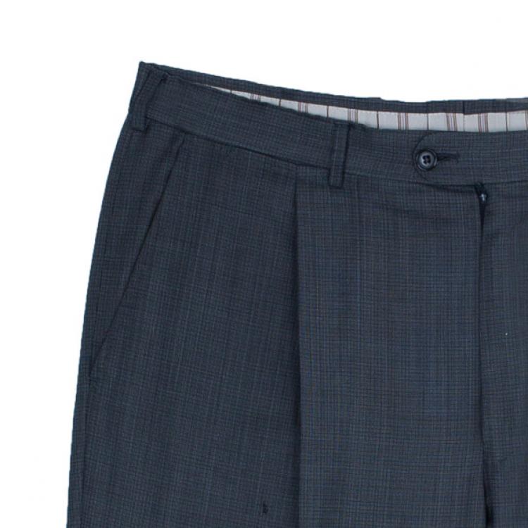 Pre Owned Ermenegildo Zegna Three-Button Trofeo Men's Suit EU54