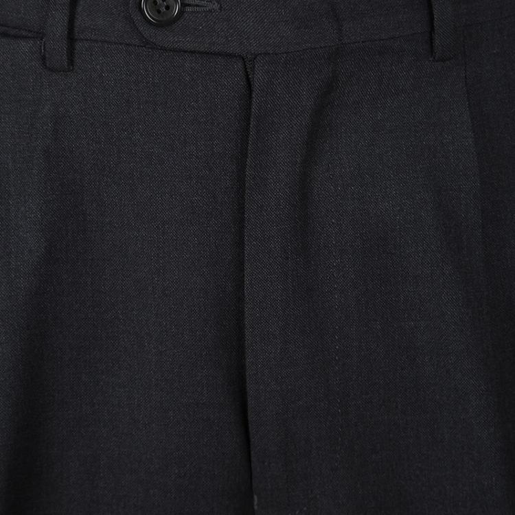 Pre Owned Ermenegildo Zegna Soft Grey Wool Tailored Suit M