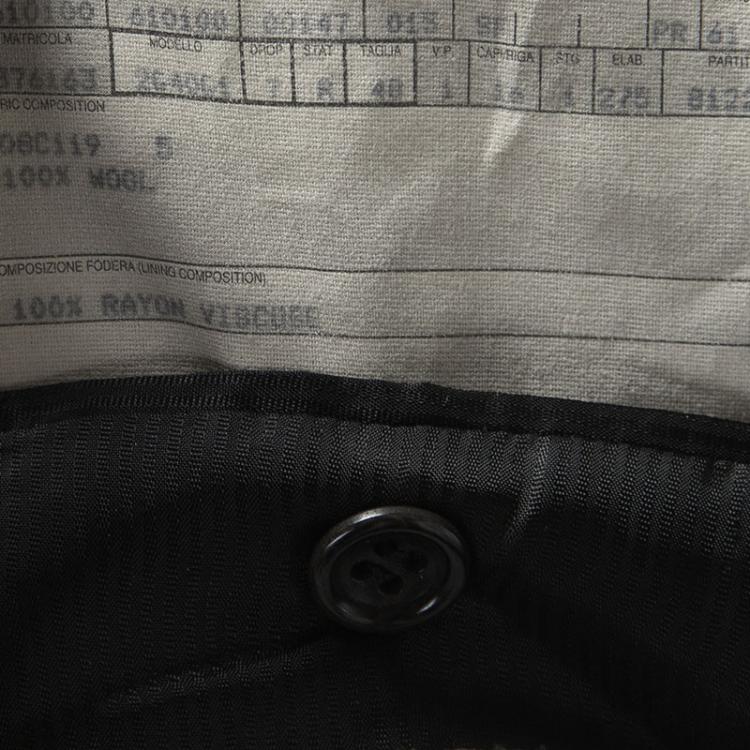 Pre Owned Ermenegildo Zegna Soft Grey Wool Tailored Suit M