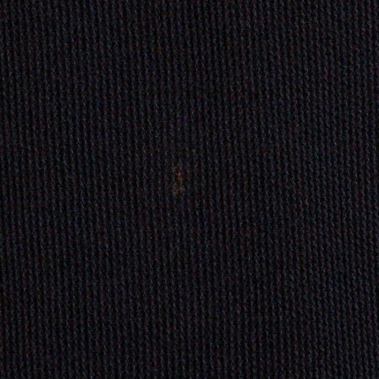 Pre Owned Ermenegildo Zegna Black Wool and Cashmere Leather Patch Detail Sweater XXL