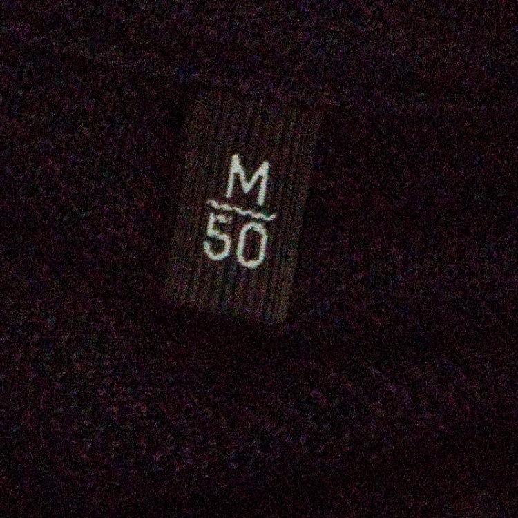 Pre Owned Ermenegildo Zegna Navy Blue Perforated Silk Knit Short Sleeve Polo T-Shirt M