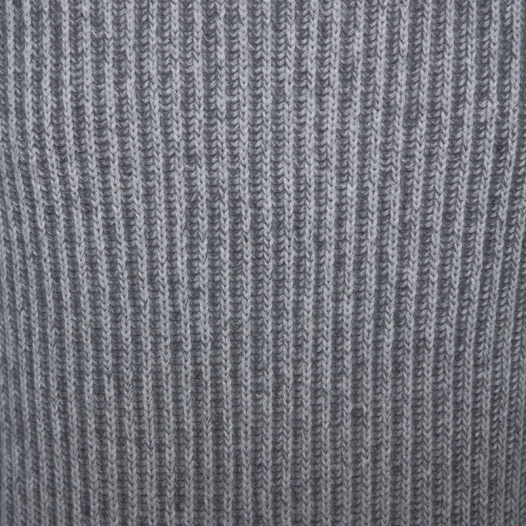 Pre Owned Ermenegildo Zegna Couture Melange Grey Cashmere Knit Sweater S