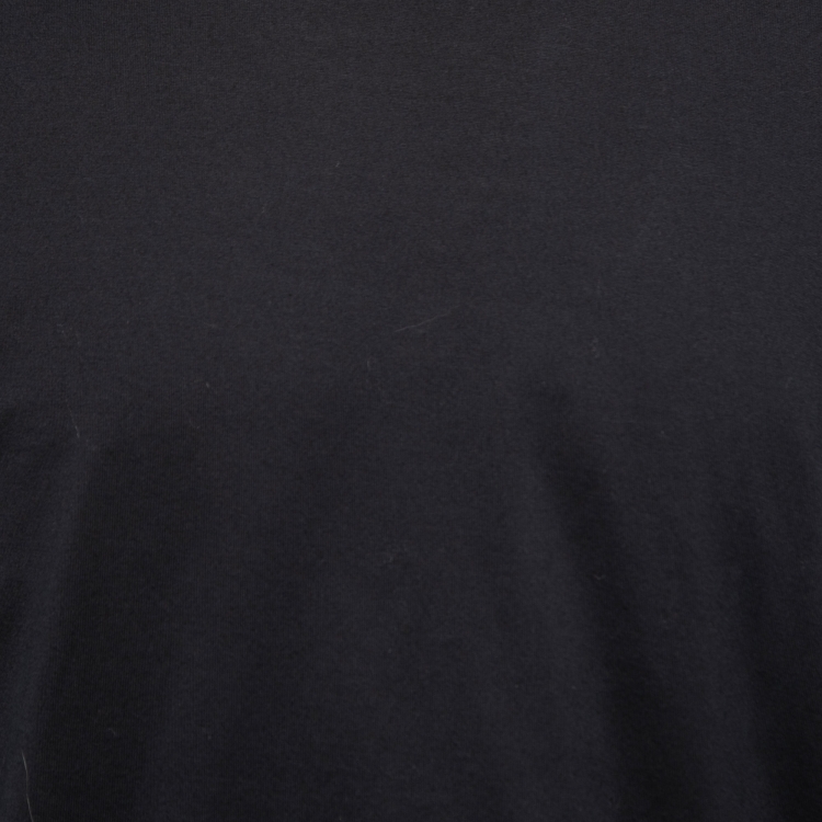 Pre Owned Zegna Black Jersey Crew Neck T-Shirt L