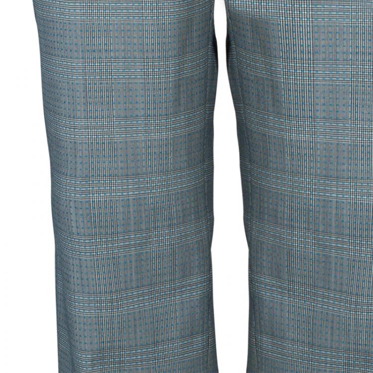 Pre Owned Etro Men's Gray Wool Suit XL
