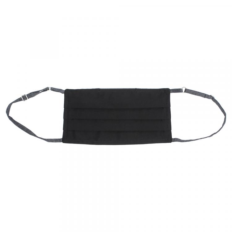 Pre Owned Collars & Cuffs Non-Medical Handmade Grey Herringbone Face Mask (Available for UAE Customers Only)