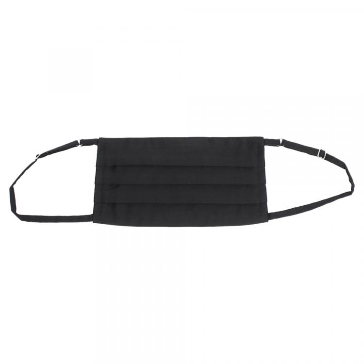 Pre Owned Collars & Cuffs Non-Medical Handmade Jet Black Face Mask (Available for UAE Customers Only)