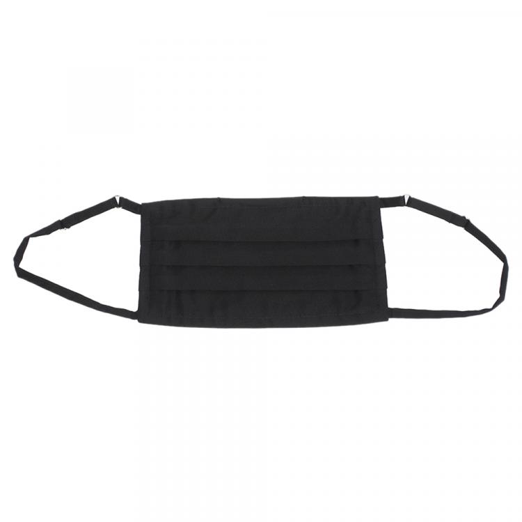 Pre Owned Collars & Cuffs Non-Medical Handmade Jet Black Face Mask (Available for UAE Customers Only)