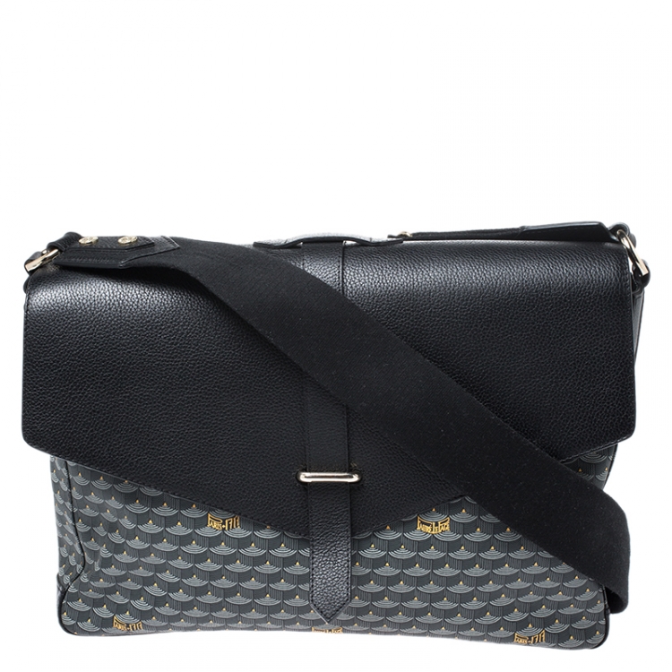 Express 36 leather satchel