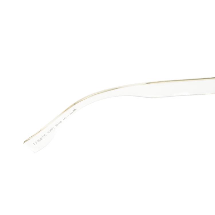 Pre Owned Fendi Blue FF0082/S Aviator Sunglasses