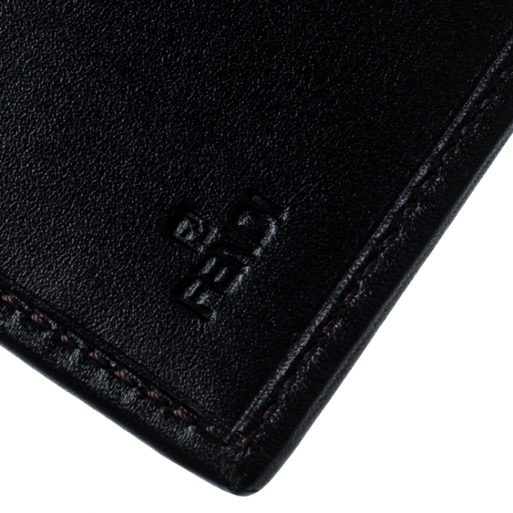 Pre Owned Fendi Tobacco Zucchino Canvas Bi-Fold Wallet