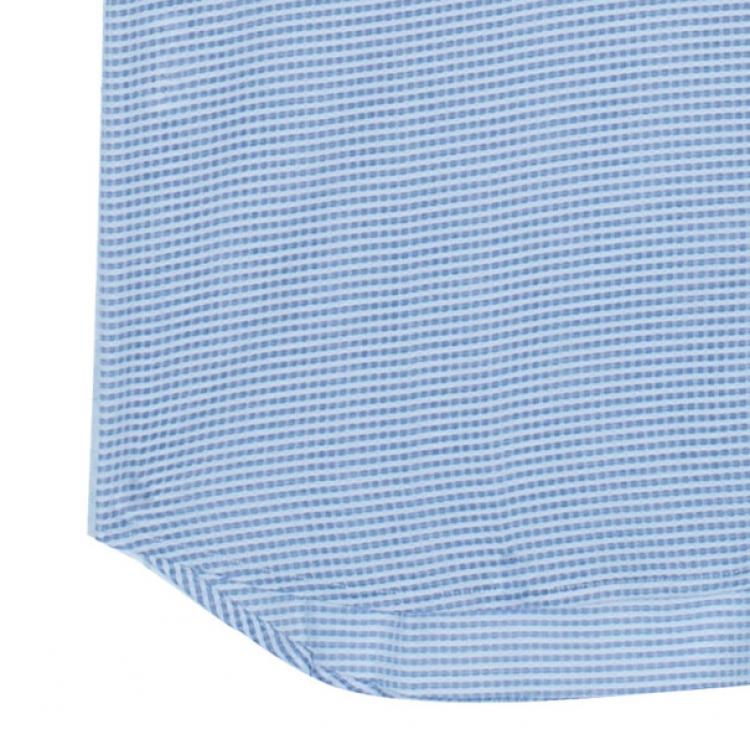 Pre Owned Fendi Light Blue Check Shirt EU40