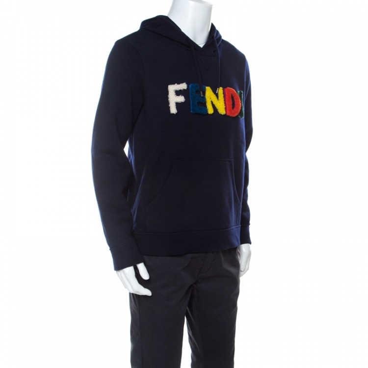 Fendi store shearling hoodie