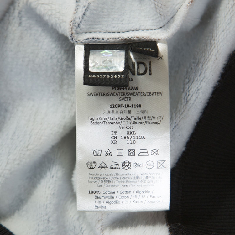 fendi crew neck sweater
