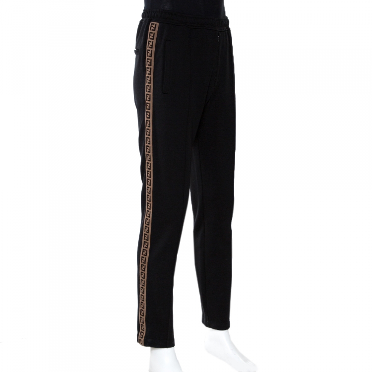 Fendi Boy's Track Pants with Logo Side-Trim, Size 8-14 | Neiman Marcus