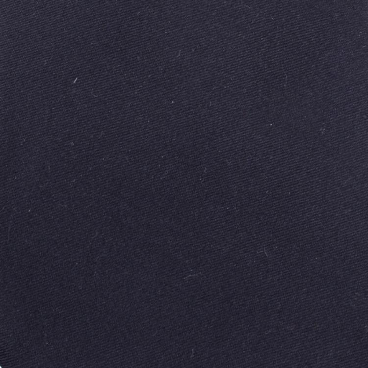 Pre Owned Giorgio Armani Navy Silk Blue Silk Tie