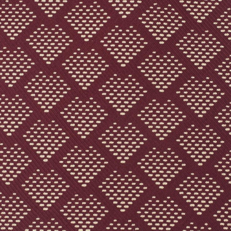 Pre Owned Giorgio Armani Maroon Silk Tie