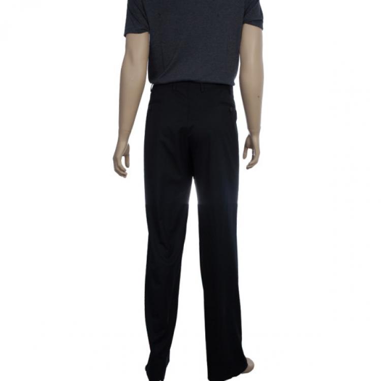 مملوكة مسبقًا Giorgio Armani Men's Tailored Wool Trousers XXL