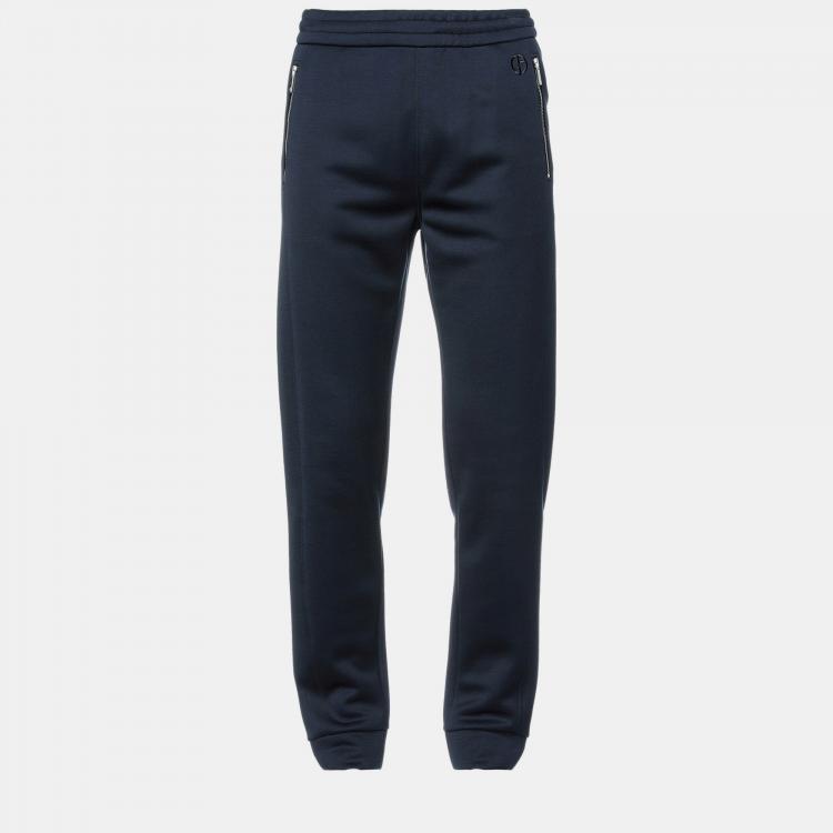 Pre Owned Giorgio Armani Silk Pants 52