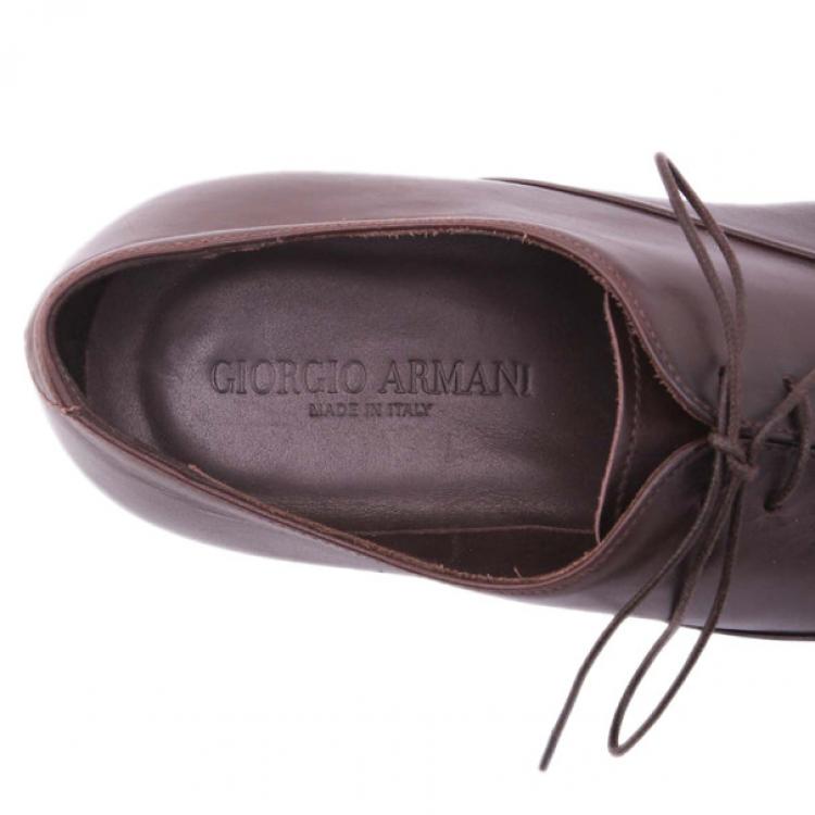 giorgio armani oxford shoes