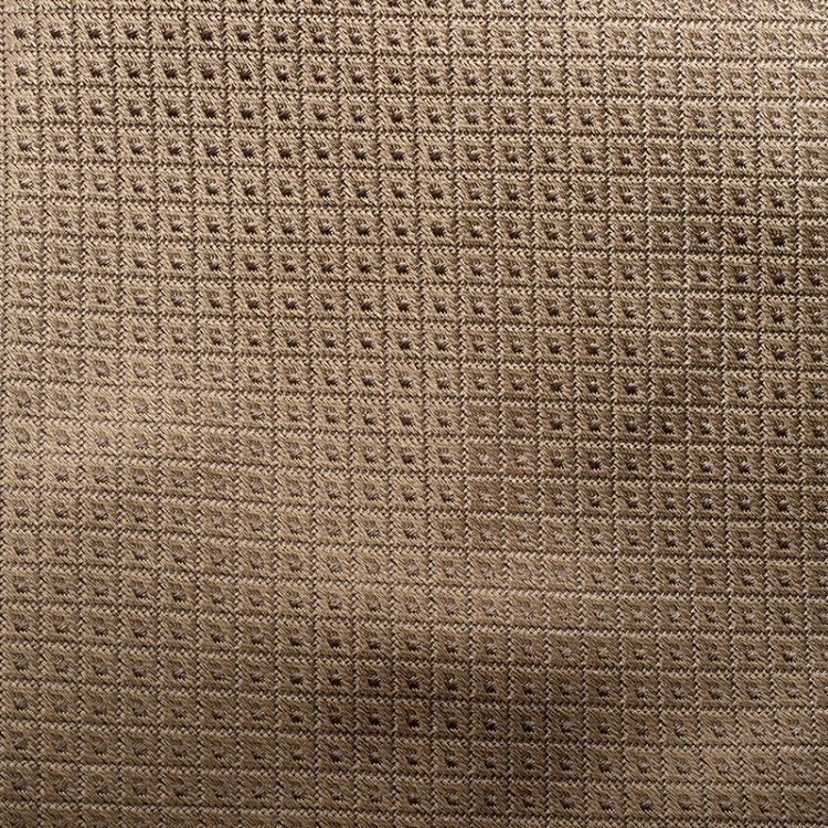 مملوكة مسبقًا Giorgio Armani Brown Patterned Silk Jacquard Traditional Tie