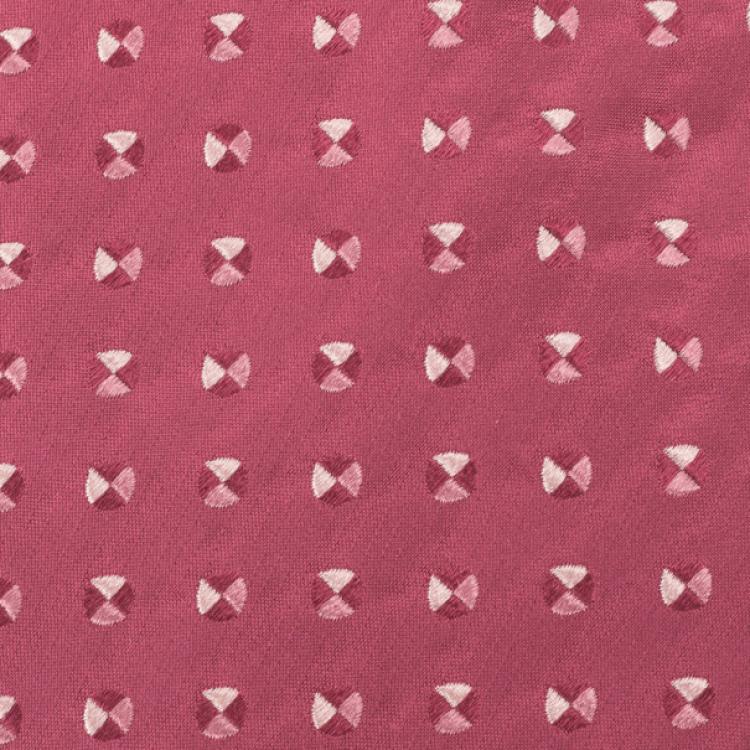 Pre Owned Giorgio Armani Pink Woven Silk Tie