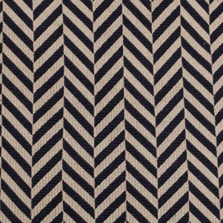 Pre Owned Giorgio Armani Zig Zag Print Tie